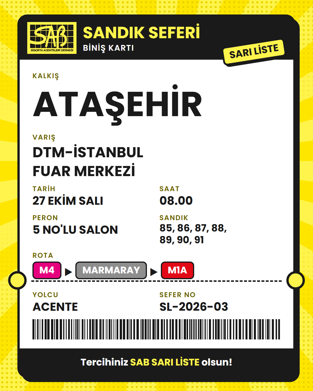 Biniş kartı