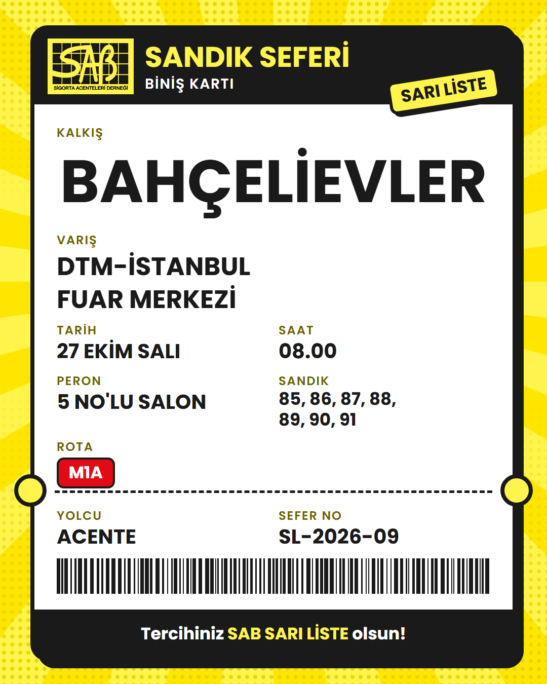 Biniş kartı