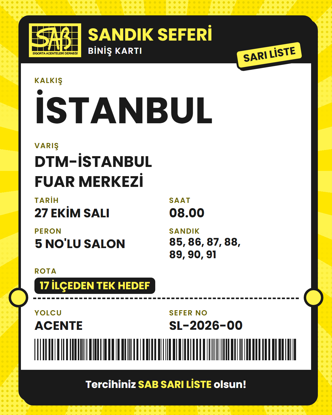 Biniş kartı