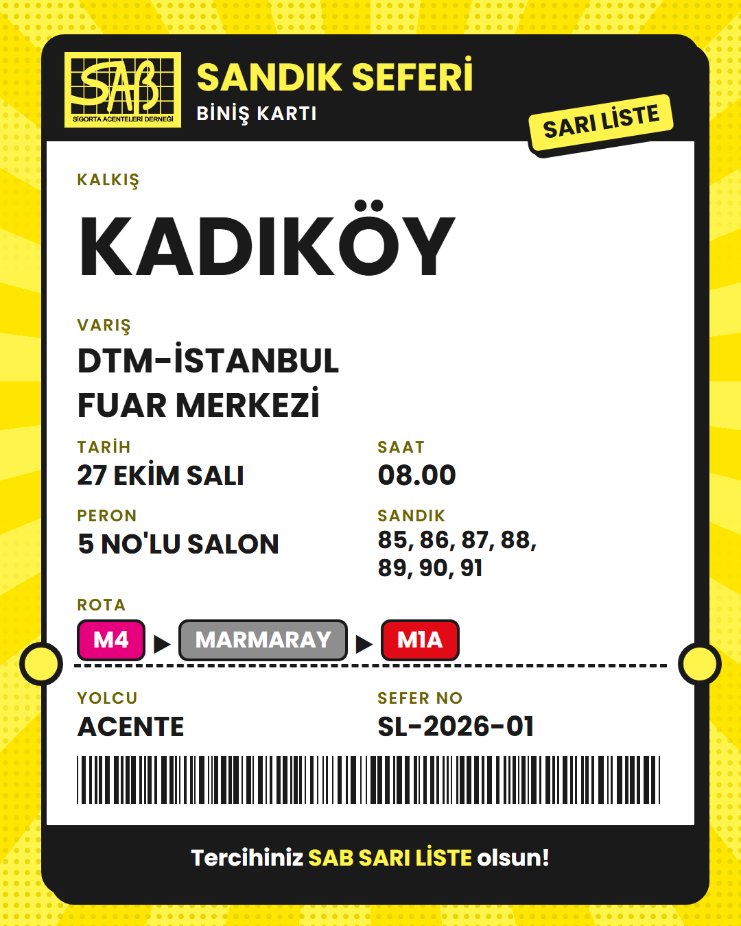 Biniş kartı