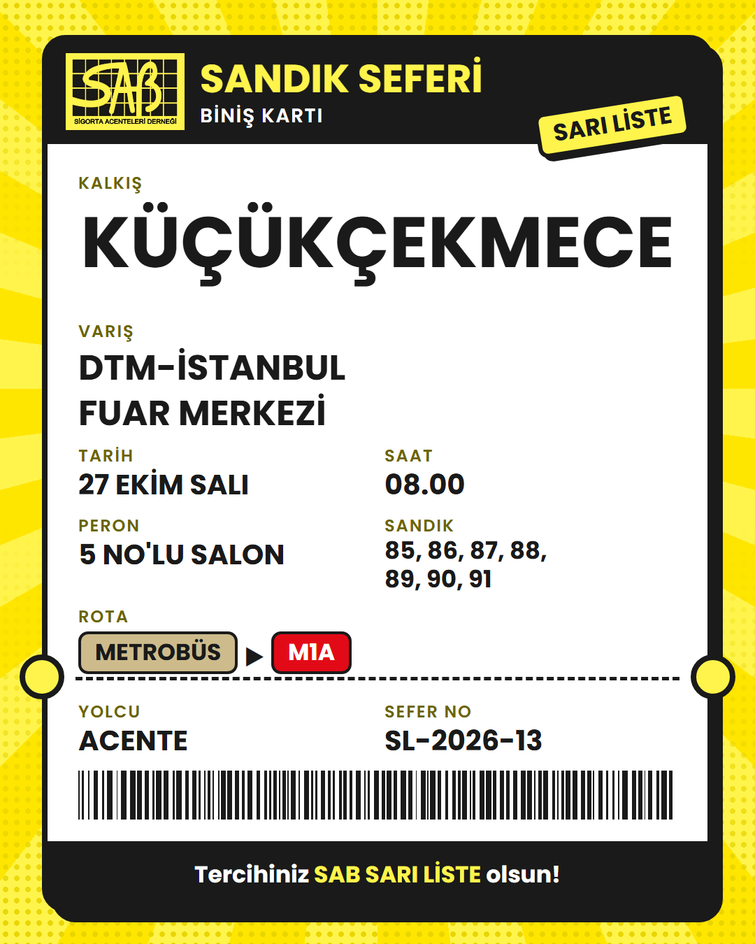 Biniş kartı